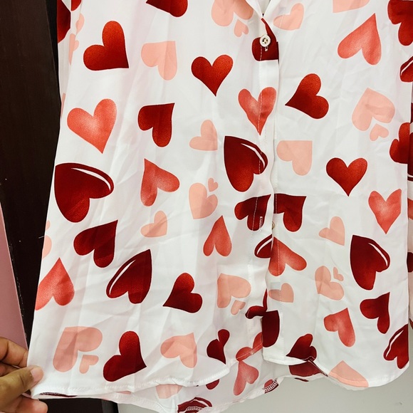 Pankh clothing heart print top ! - Picture 7 of 7